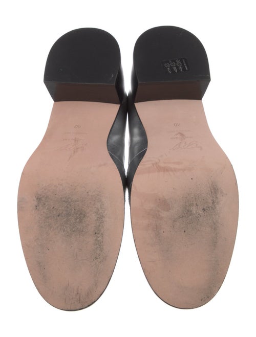 Roger Vivier Leather Colorblock Pattern Pumps