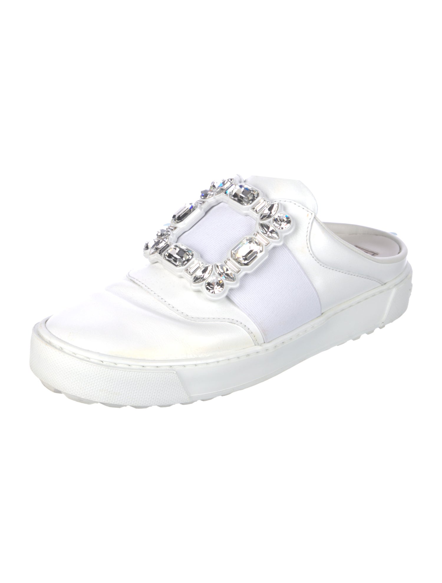 Roger Vivier Leather Mules