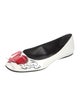 Roger Vivier Patent Leather Printed Ballet Flats