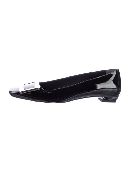 Roger Vivier Patent Leather Flats