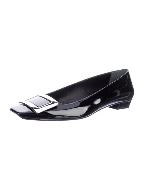 Roger Vivier Patent Leather Flats