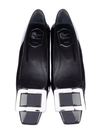 Roger Vivier Patent Leather Flats