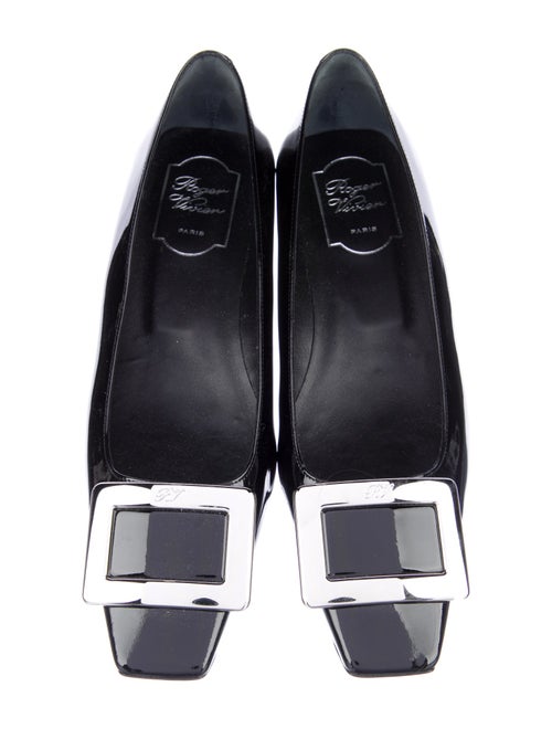 Roger Vivier Patent Leather Flats
