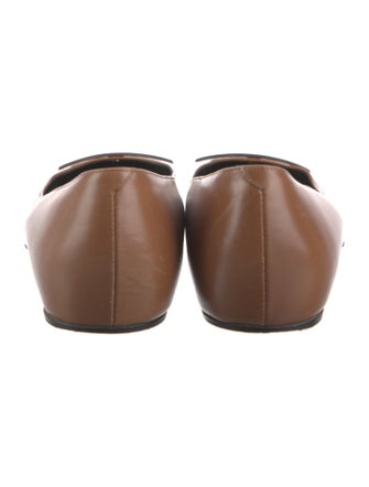 Roger Vivier Leather Ballet Flats