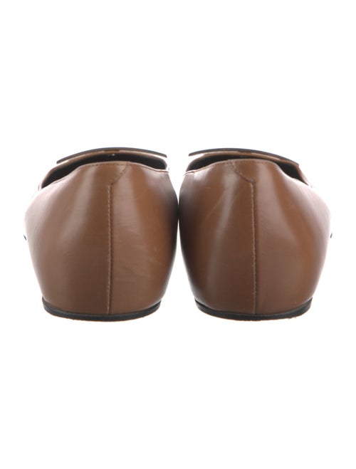 Roger Vivier Leather Ballet Flats