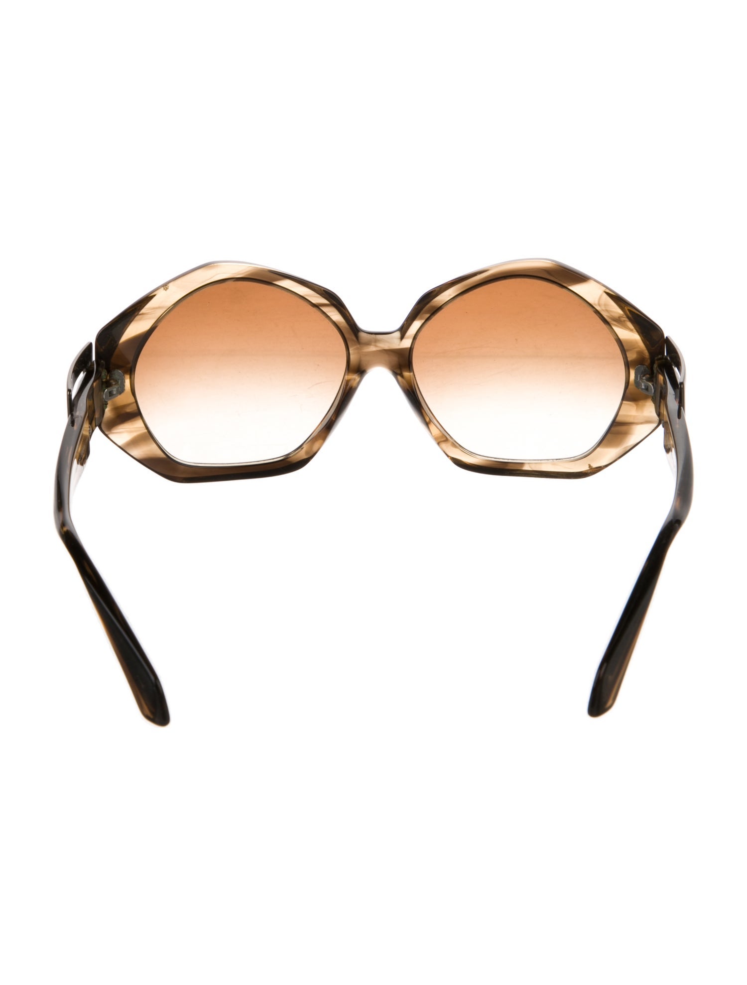 Roger Vivier Oversize Gradient Sunglasses