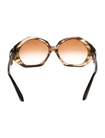 Roger Vivier Oversize Gradient Sunglasses