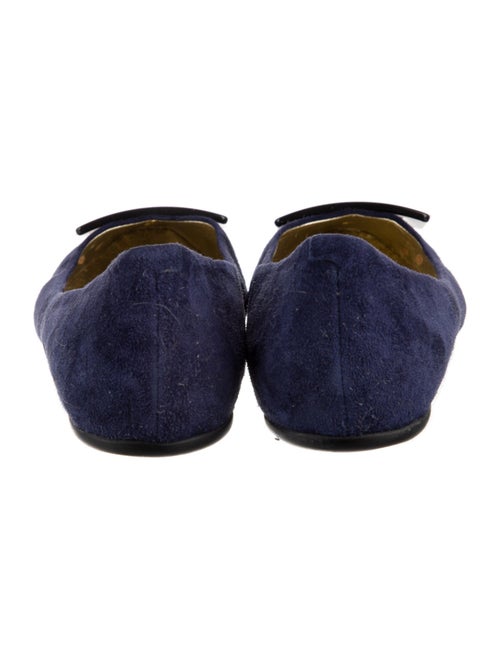 Roger Vivier Suede Ballet Flats