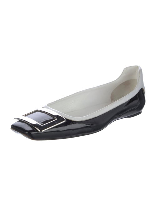 Roger Vivier Patent Leather Flats