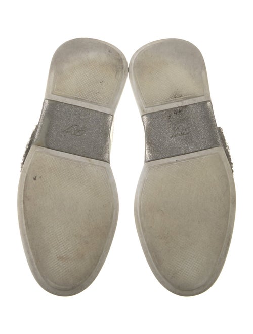 Roger Vivier Leather Colorblock Pattern Sneakers