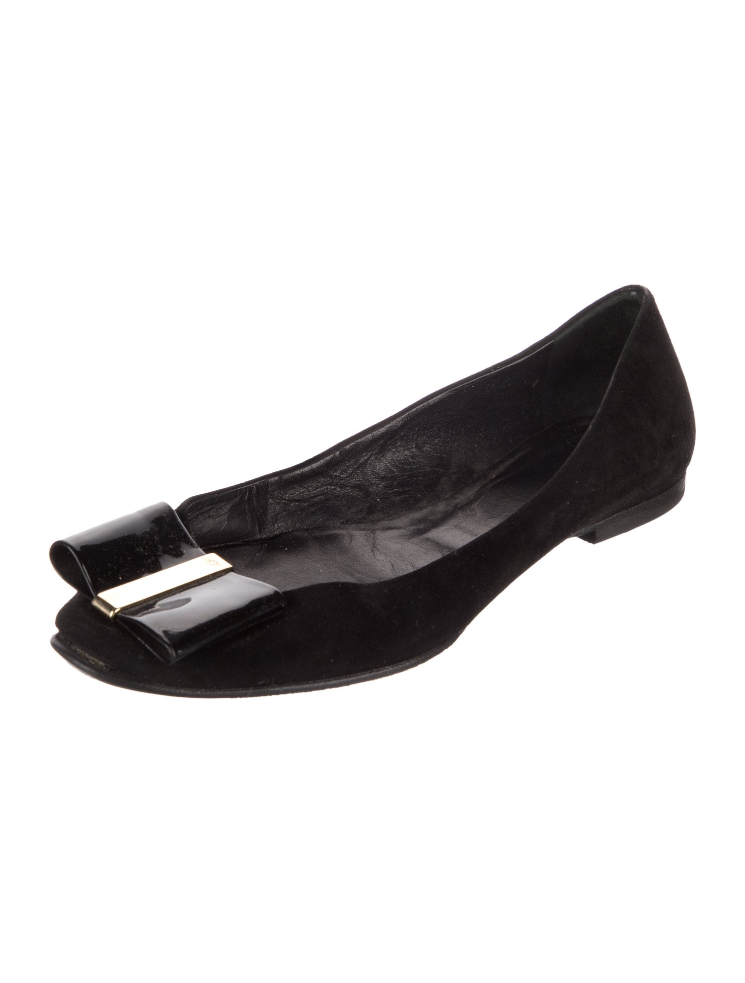 Roger Vivier Suede Flats