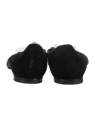 Roger Vivier Suede Flats