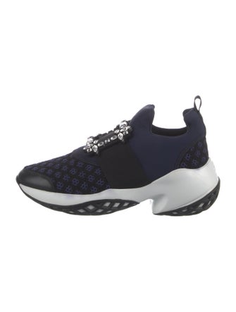 Roger Vivier Mesh Accents Athletic Sneakers