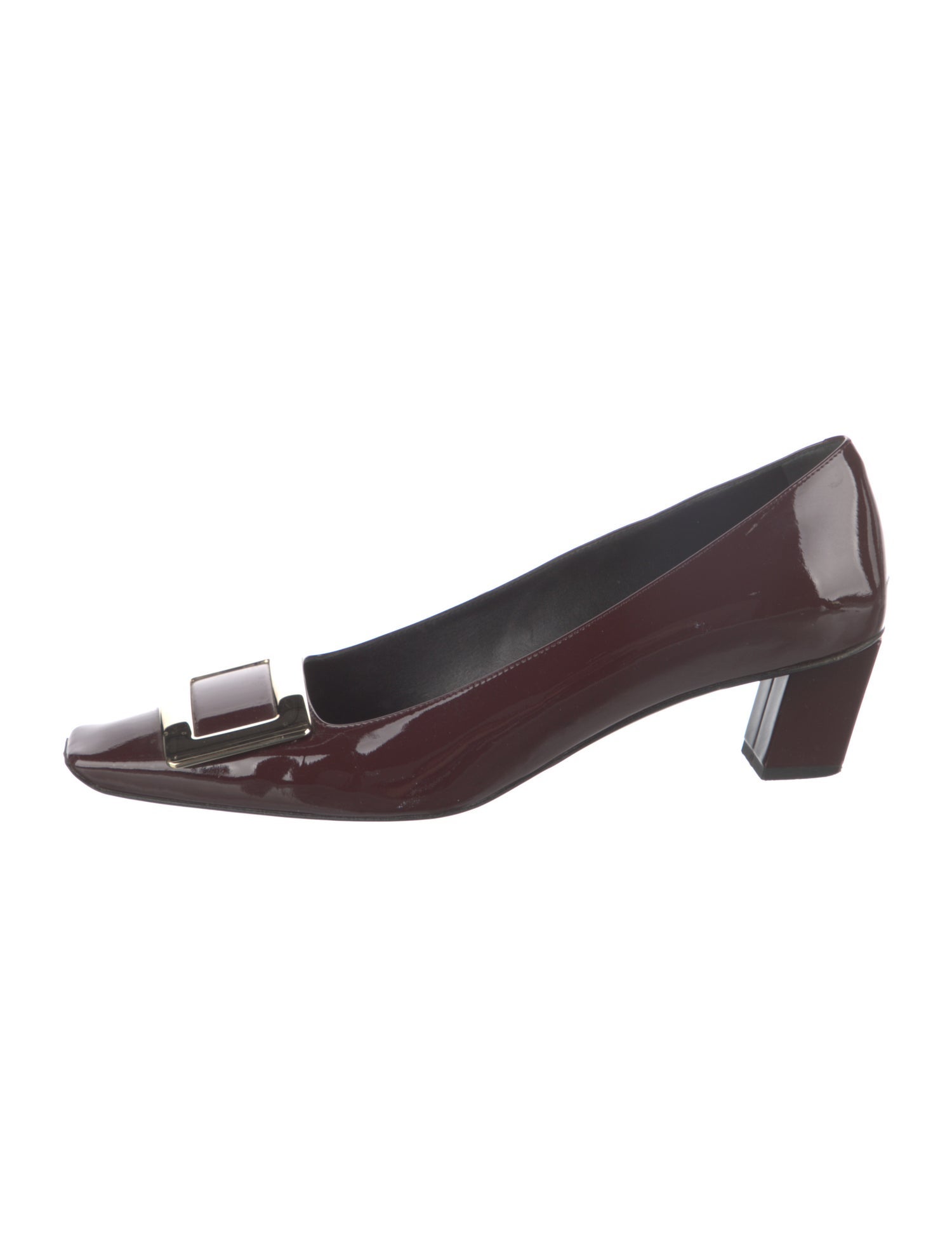 Roger Vivier Patent Leather Flats