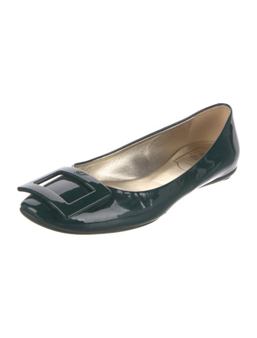 Roger Vivier Patent Leather Flats
