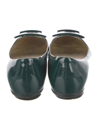 Roger Vivier Patent Leather Flats