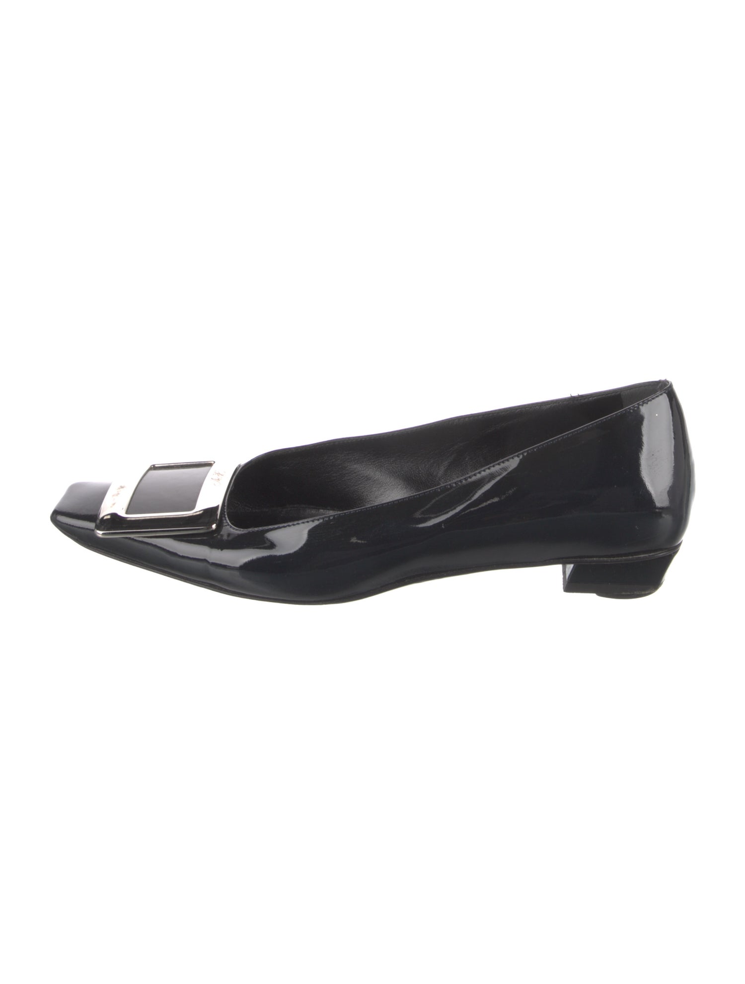 Roger Vivier Patent Leather Flats