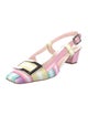 Roger Vivier Printed Slingback Pumps