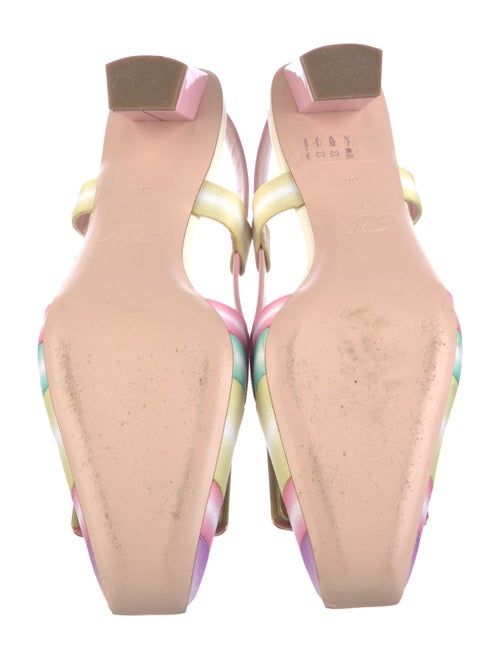 Roger Vivier Printed Slingback Pumps