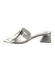 Roger Vivier Patent Leather Slides