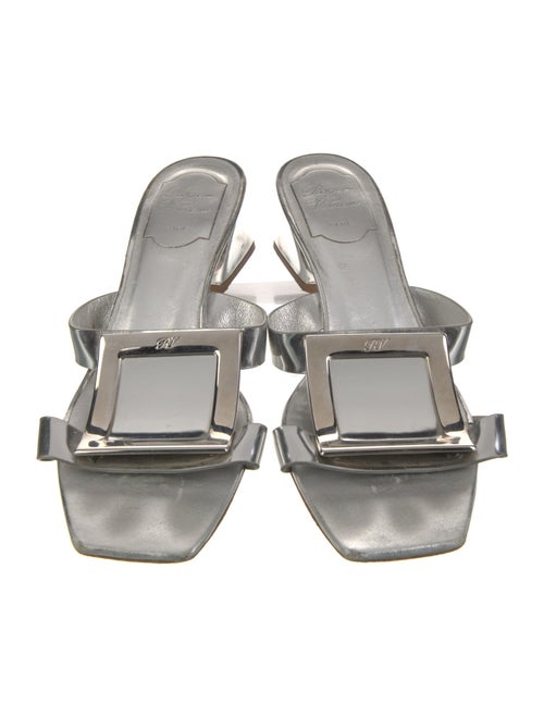 Roger Vivier Patent Leather Slides