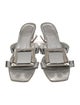 Roger Vivier Patent Leather Slides