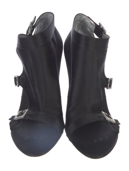 Roger Vivier Satin Slingback Sandals