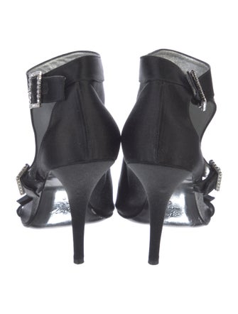 Roger Vivier Satin Slingback Sandals