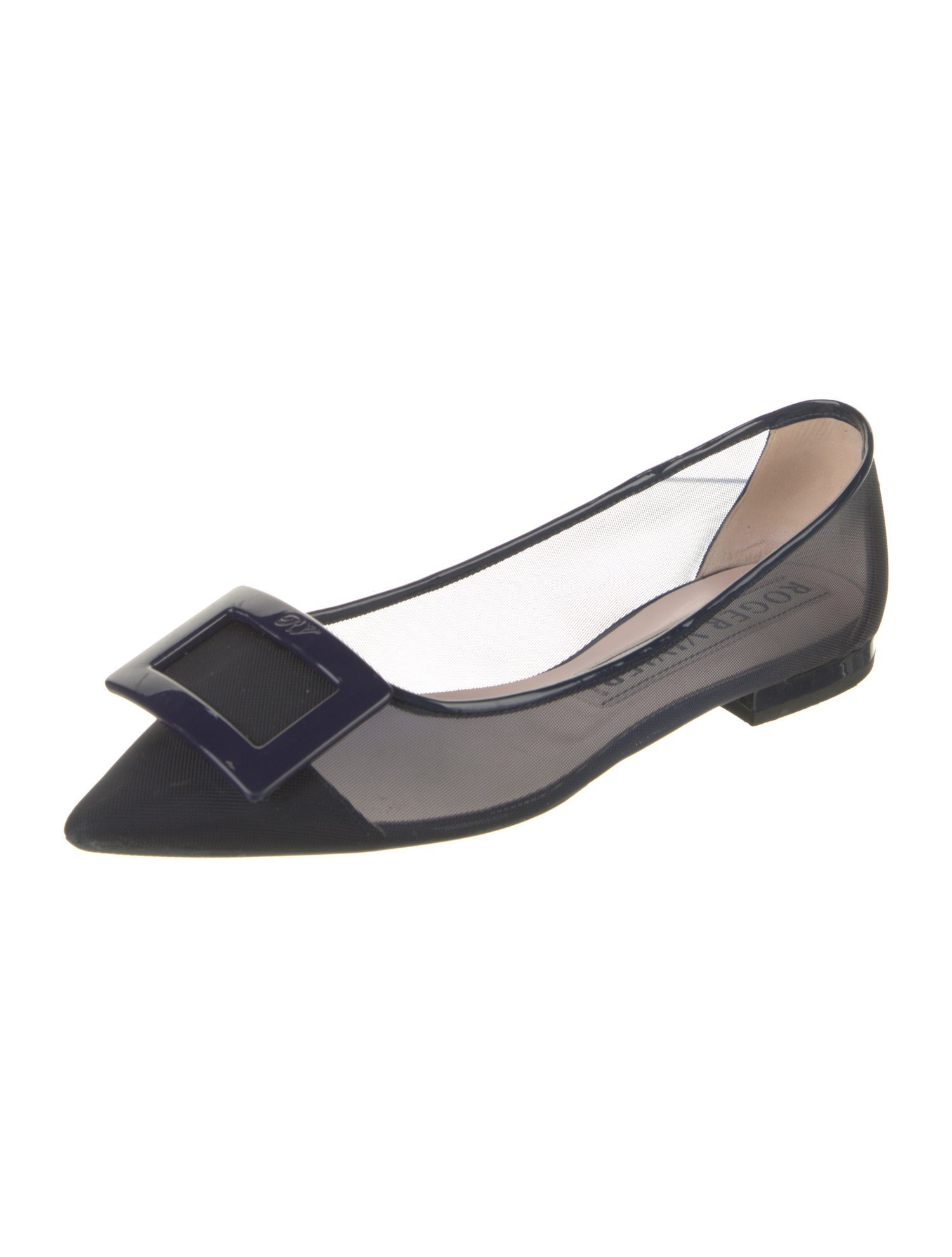 Roger Vivier Patent Leather Flats