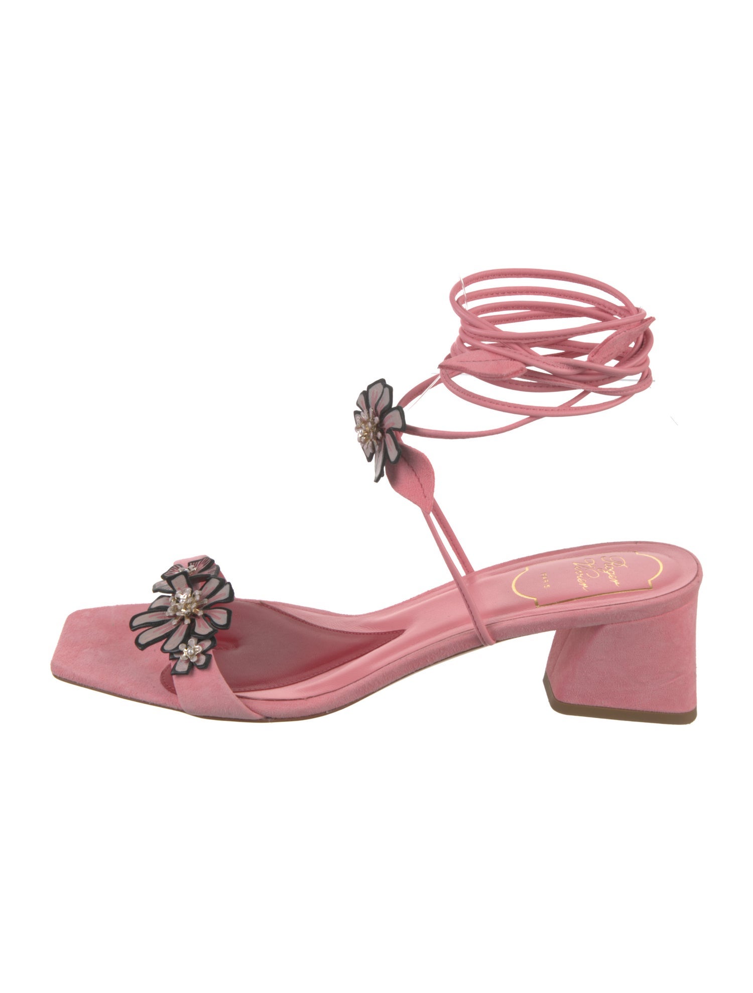 Roger Vivier Suede Sandals