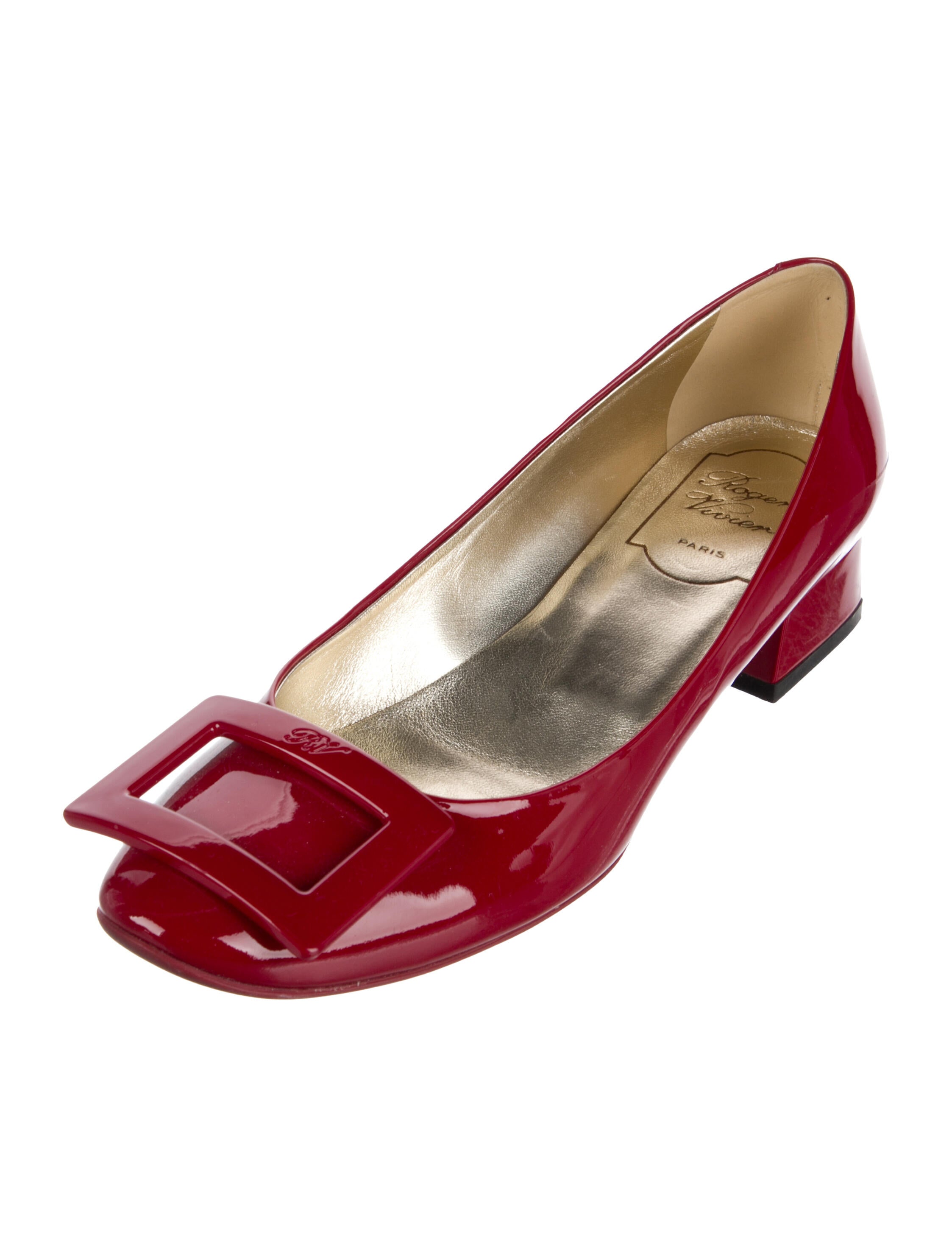 Roger Vivier Patent Leather Pumps