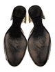 Roger Vivier Patent Leather Crystal Embellishments D'Orsay Flats