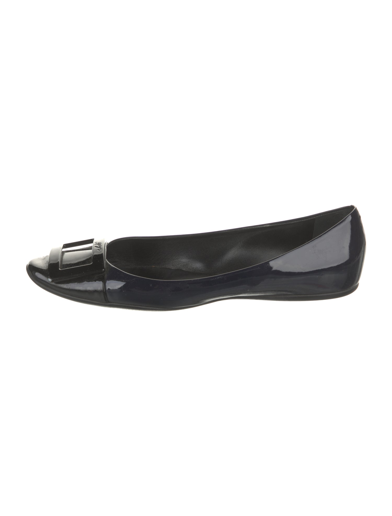 Roger Vivier Patent Leather Flats