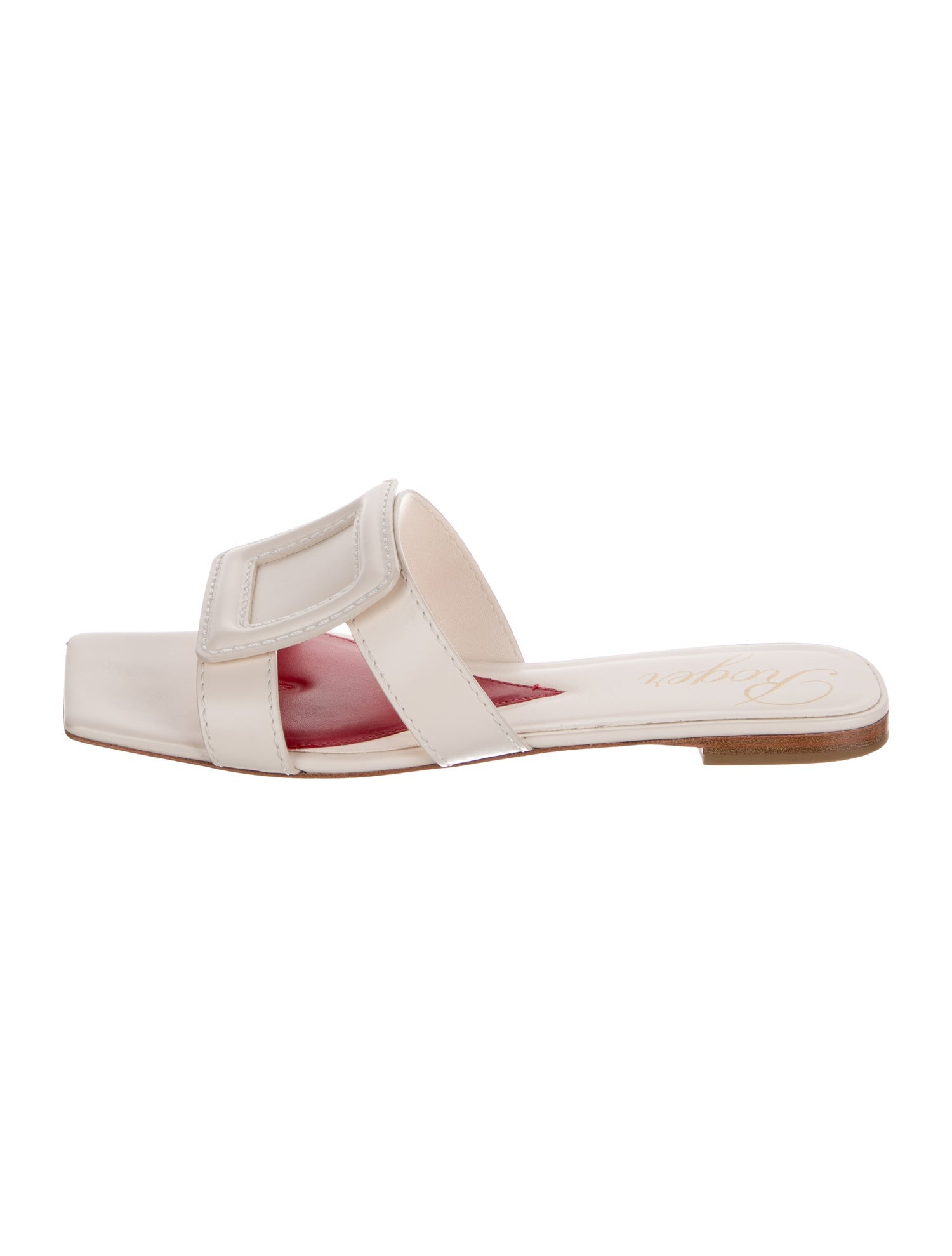 Roger Vivier Leather Slides