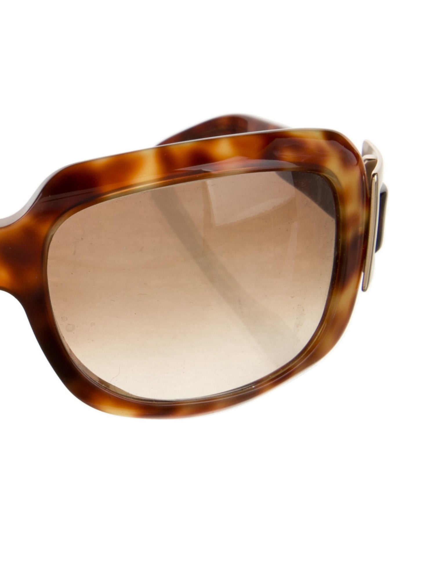 Roger Vivier Oversize Gradient Sunglasses