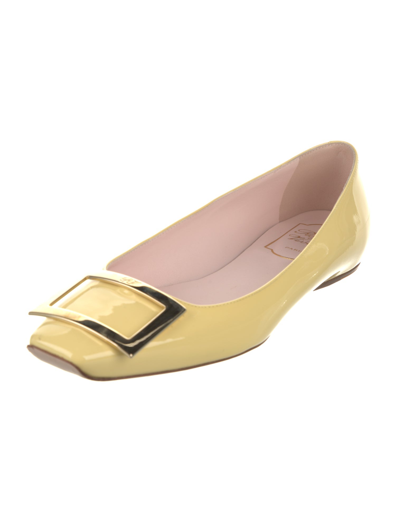 Roger Vivier Patent Leather Ballet Flats