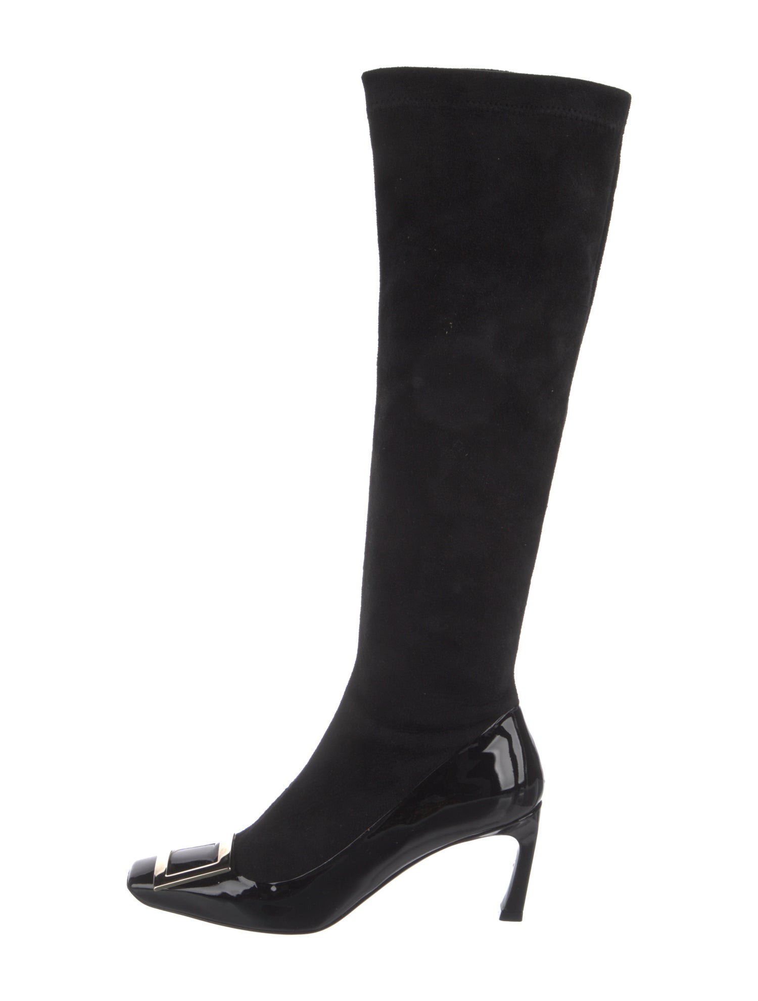 Roger Vivier Suede Sock Boots