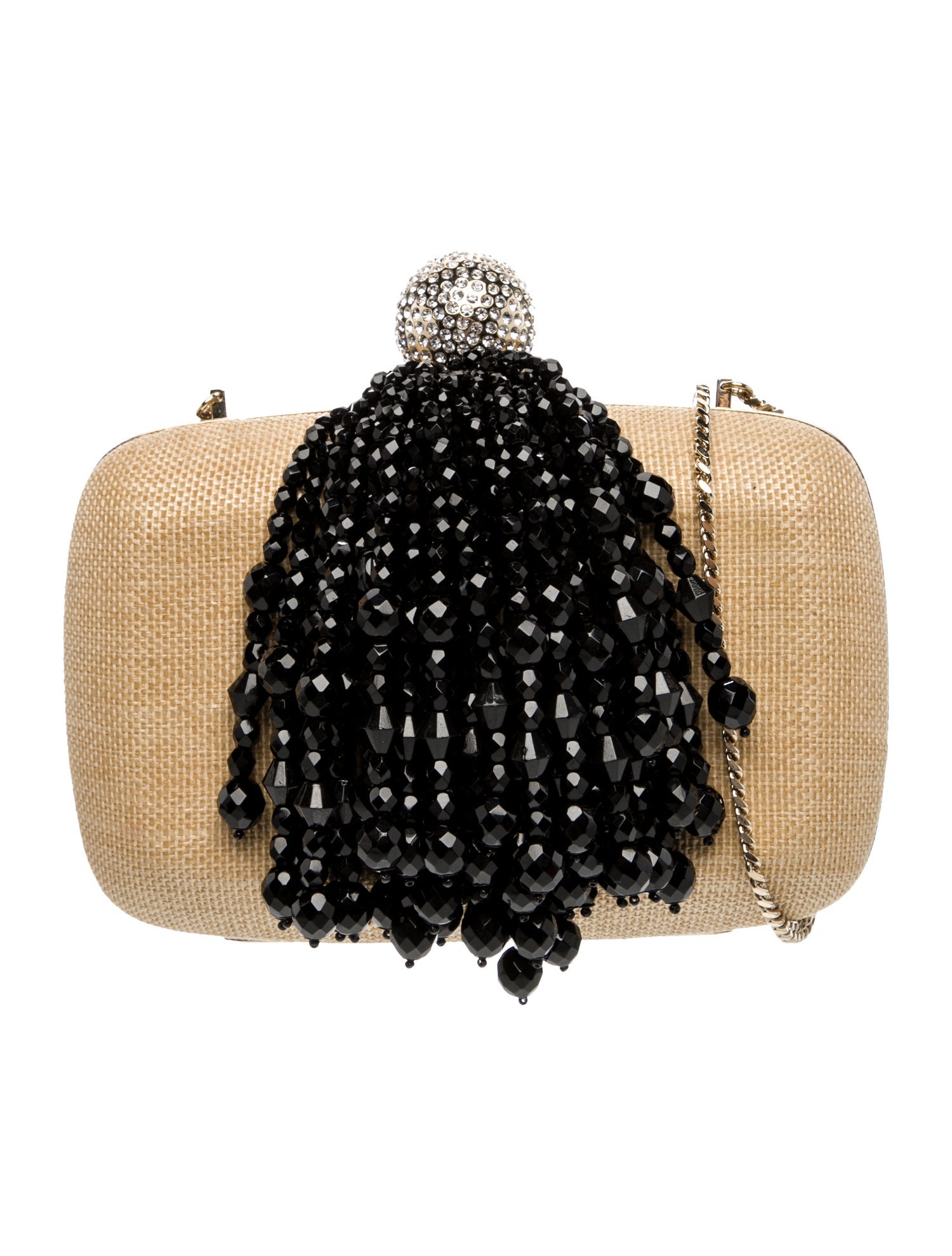 Roger Vivier Raffia Minaudière