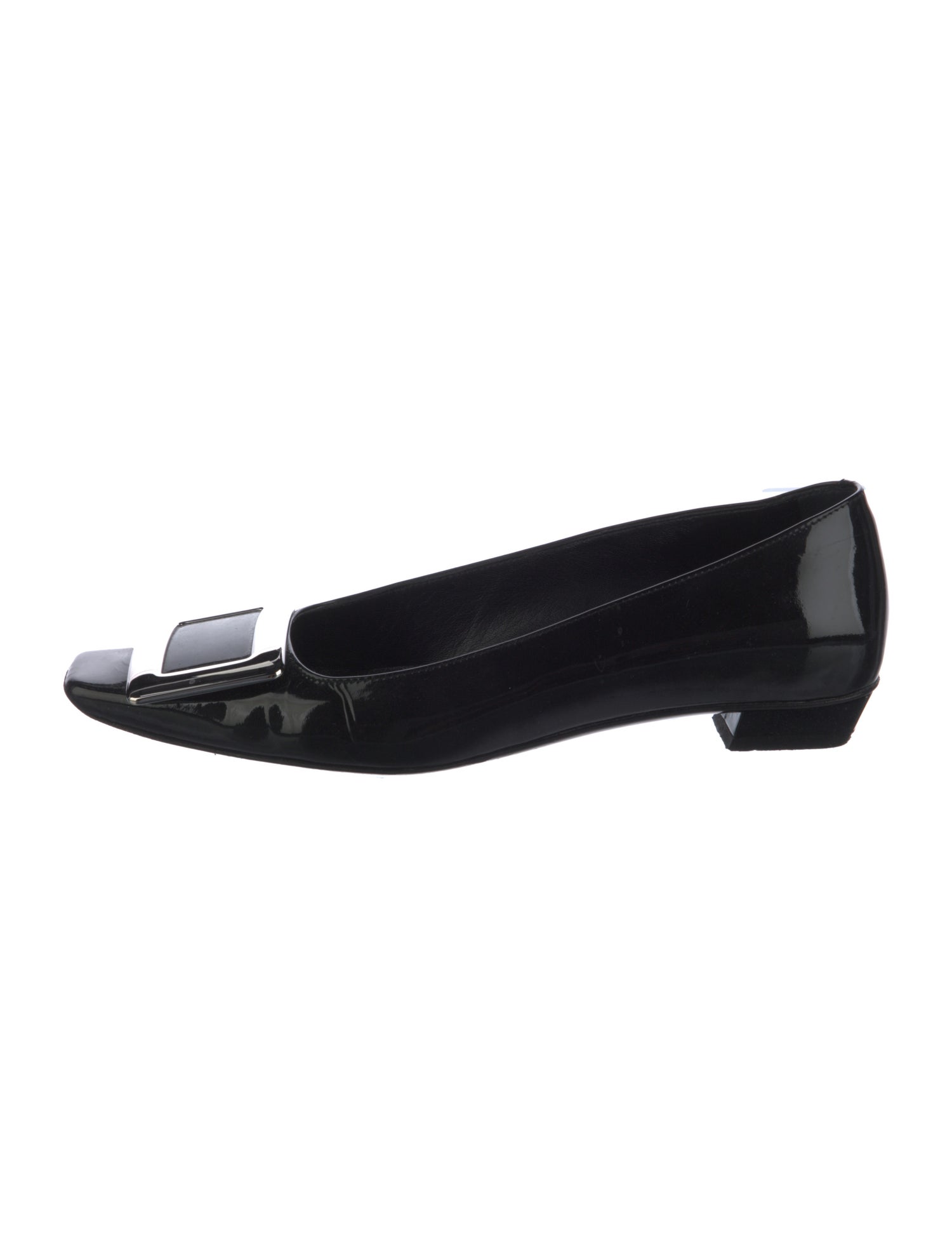 Roger Vivier Patent Leather Flats