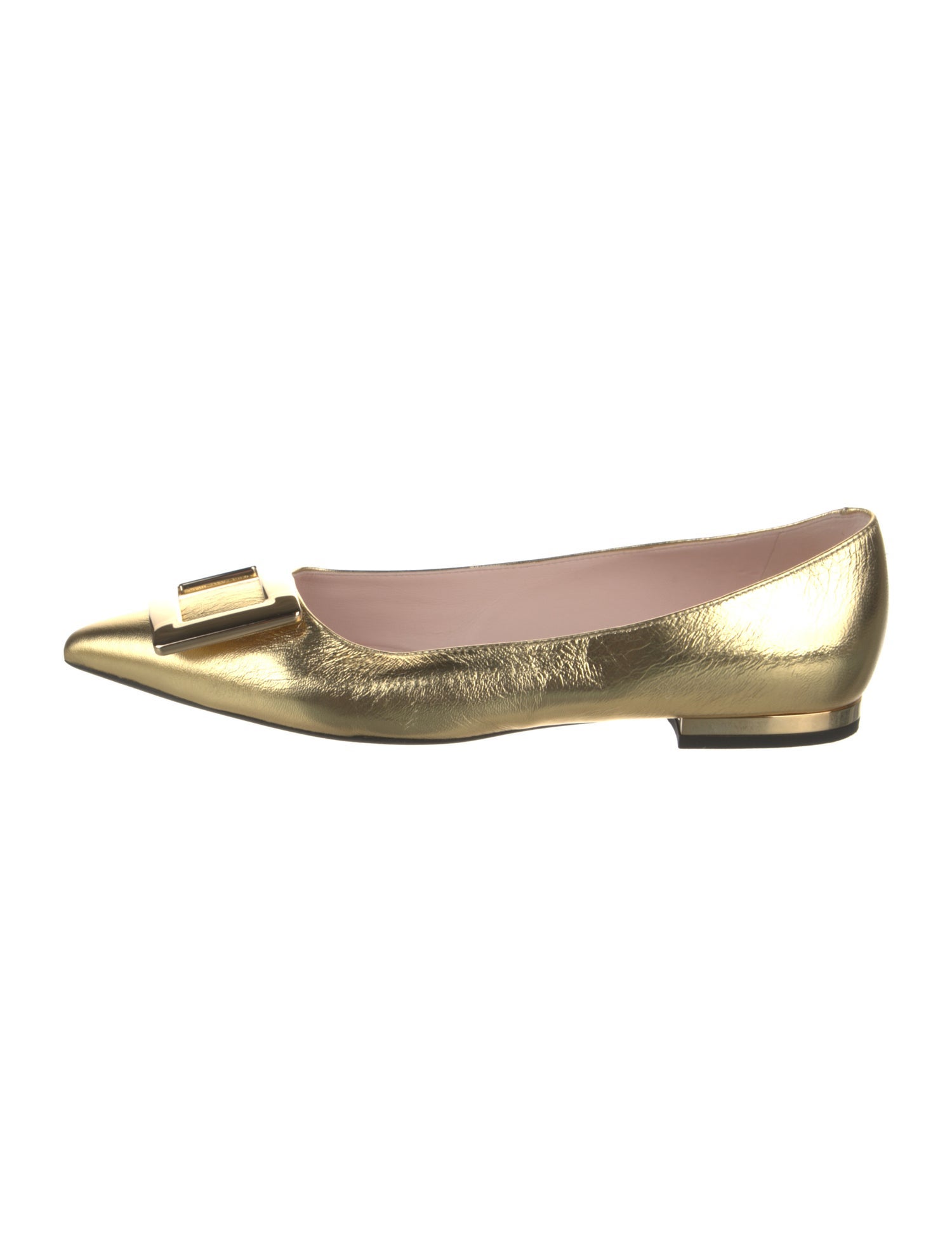 Roger Vivier Leather Ballet Flats