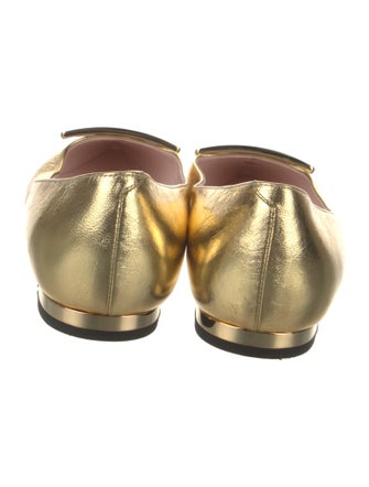 Roger Vivier Leather Ballet Flats