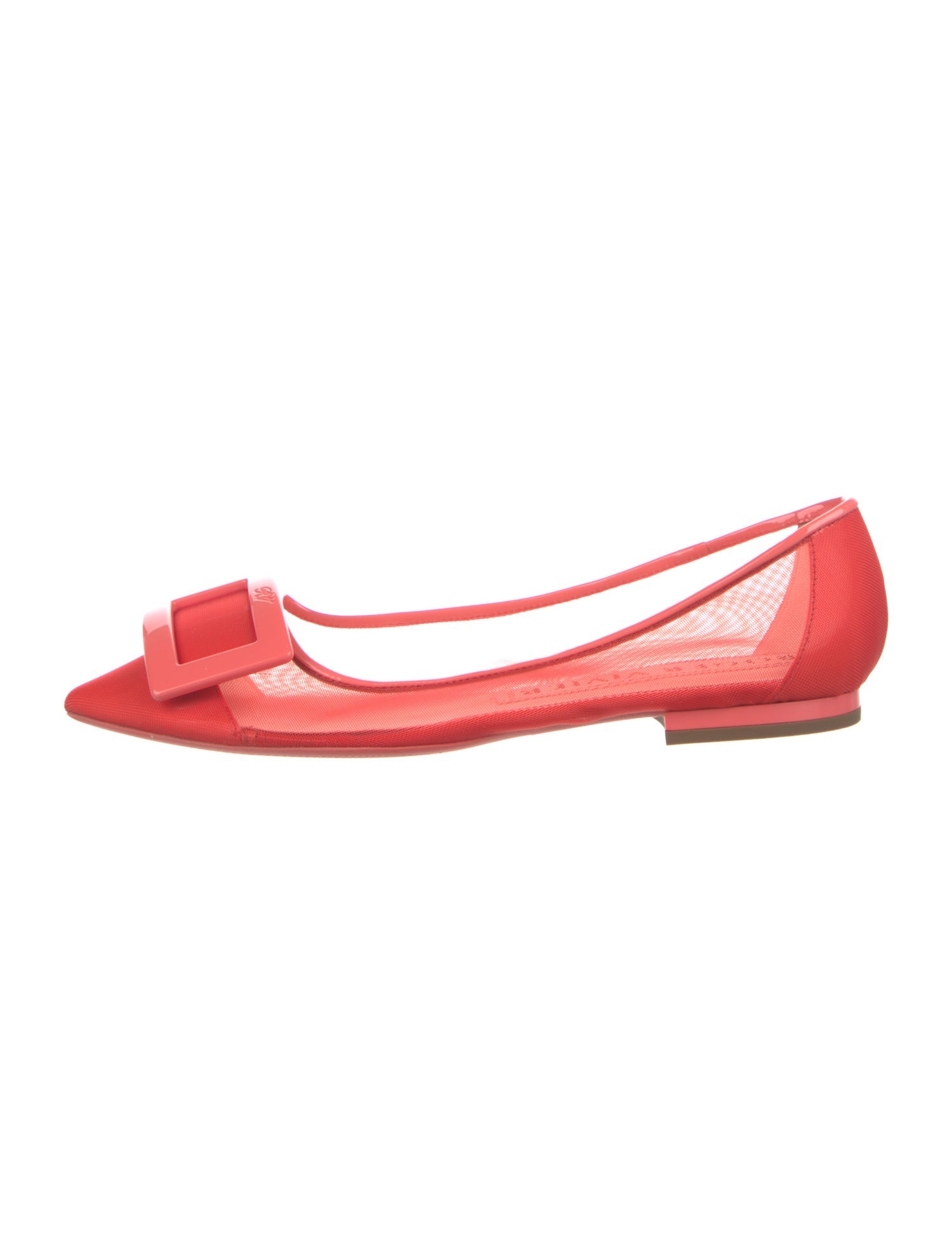 Roger Vivier Mesh Ballet Flats