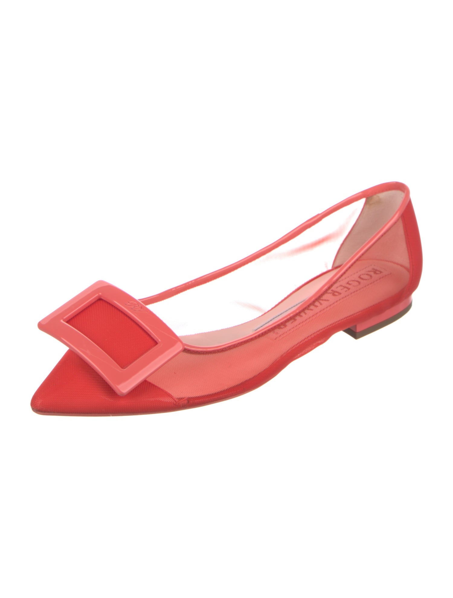 Roger Vivier Mesh Ballet Flats