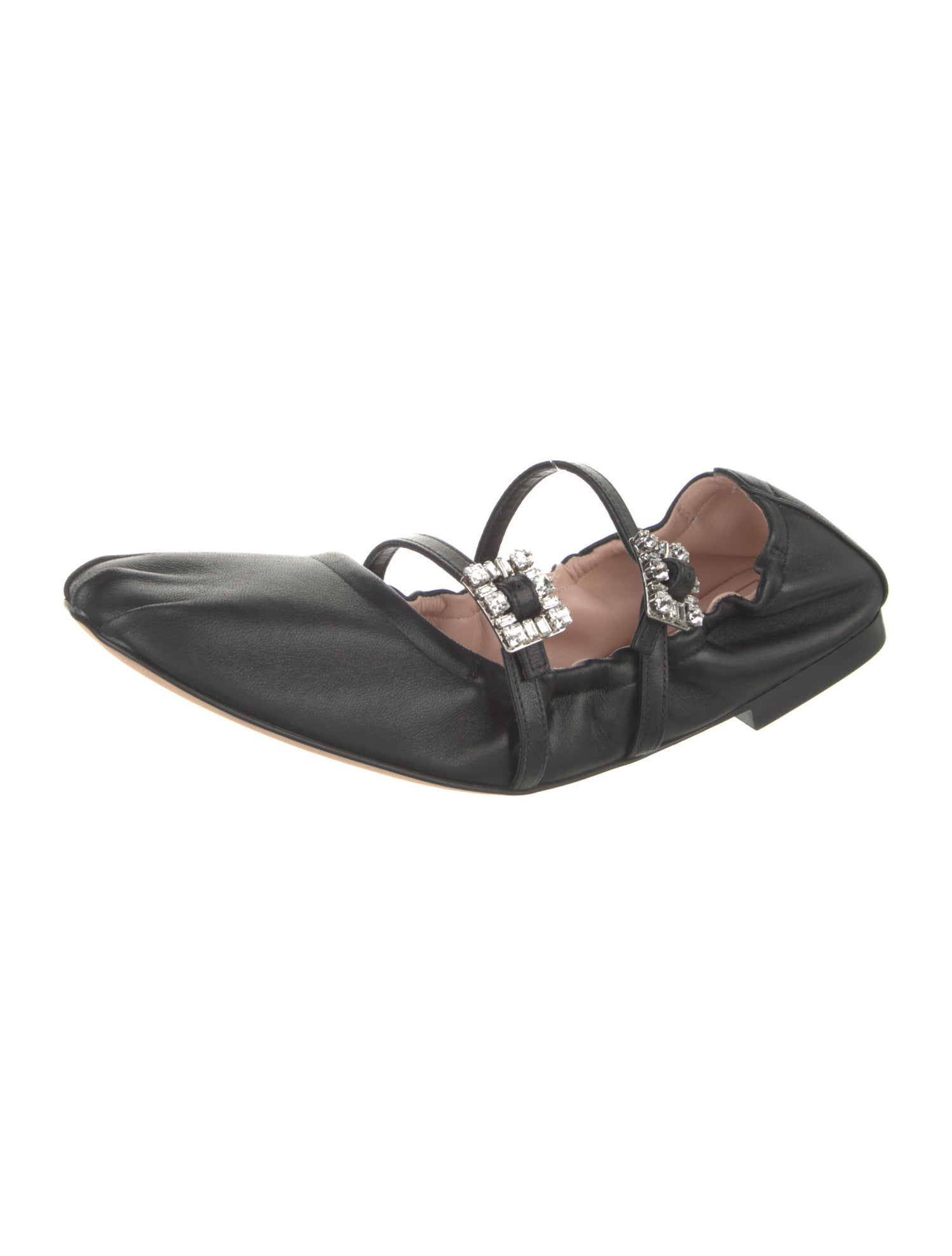 Roger Vivier Leather Ballet Flats