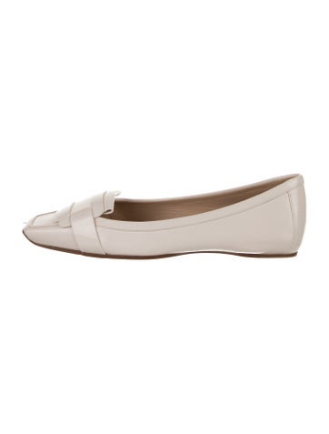 Pre-owned Roger Vivier Flats In White
