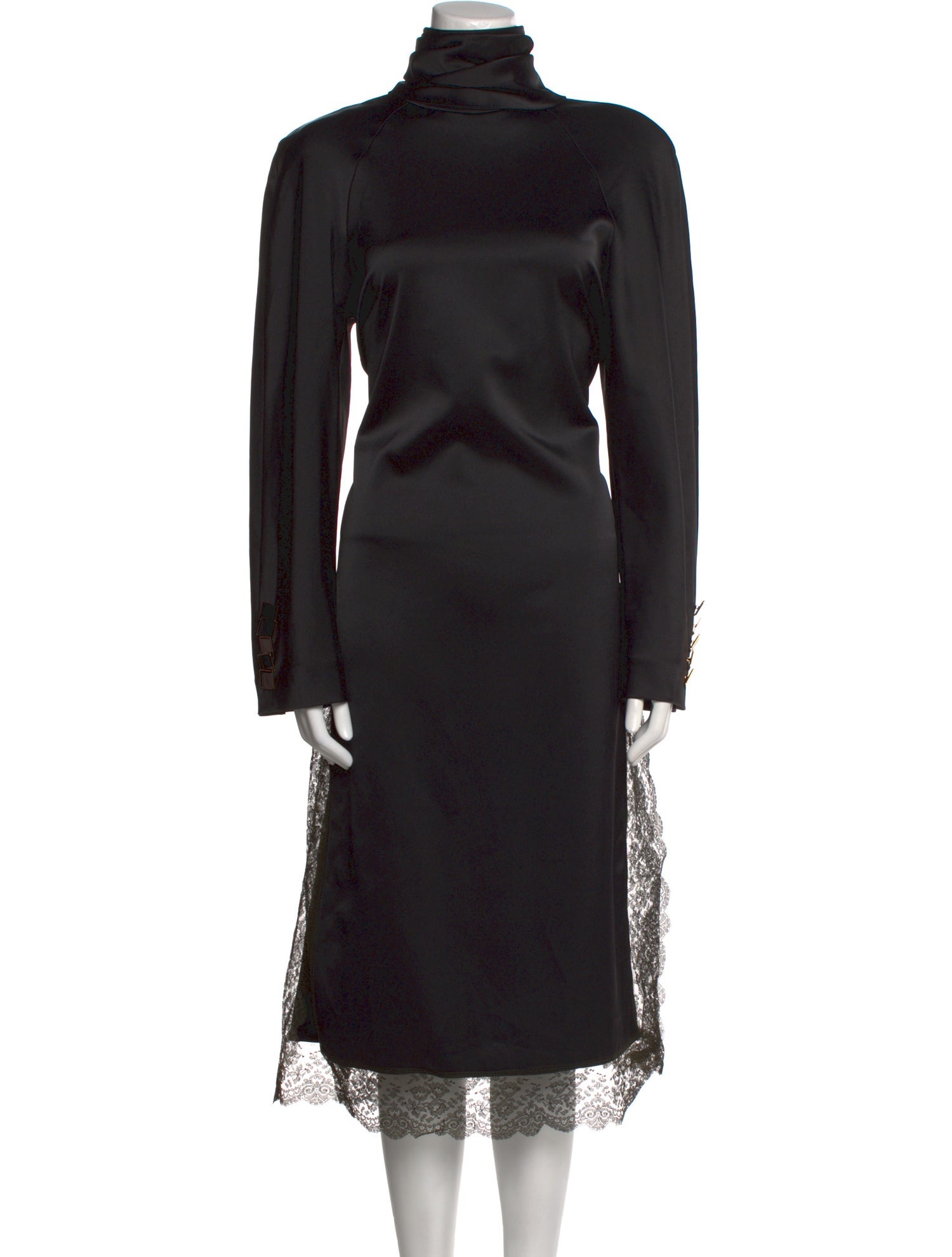 Rowen Rose Turtleneck Long Dress