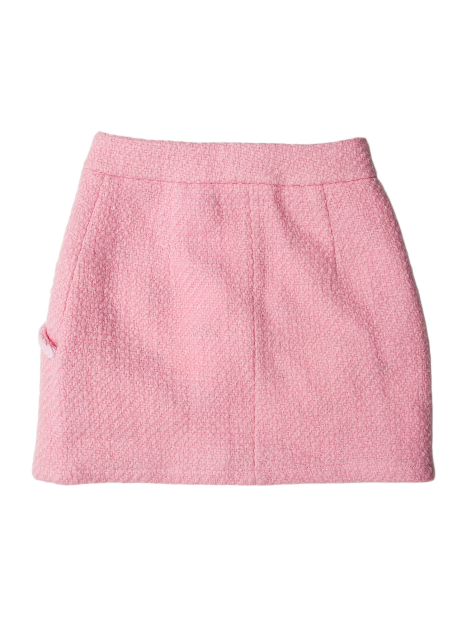 Rowen Rose Wool Mini Skirt