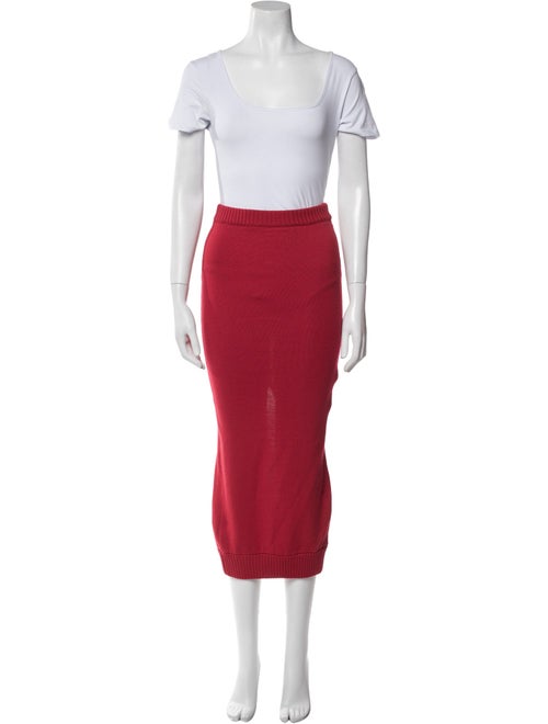 Rowen Rose Virgin Wool Skirt Set
