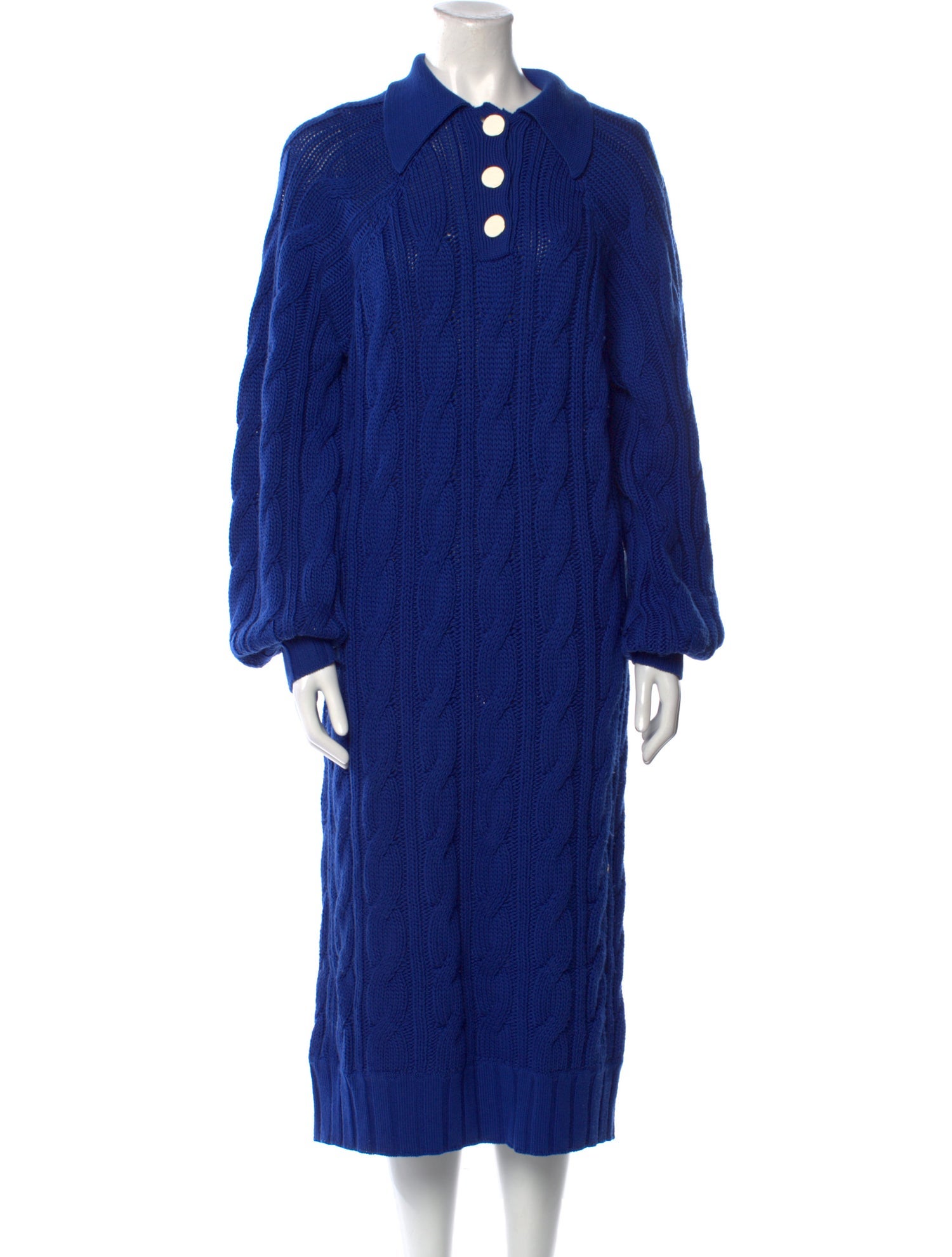 Rowen Rose Wool Midi Length Dress