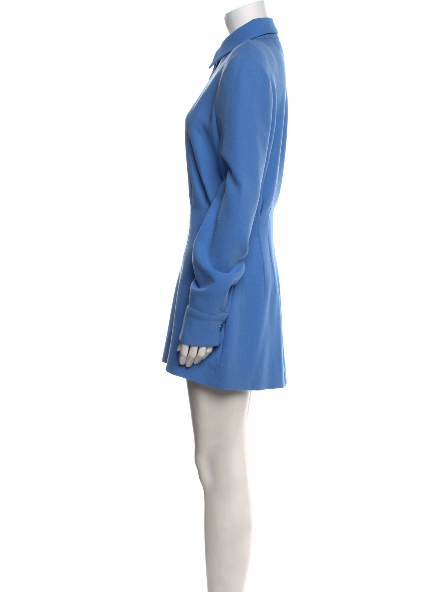 Rowen Rose Wool Mini Dress